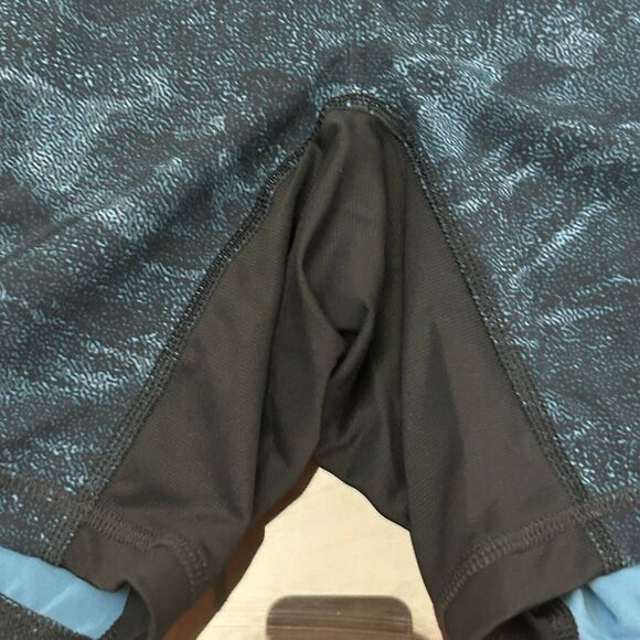 Lululemon T.h.e. Short Mens M Linerless Dark Blue Camouflage Shorts Drawstring - Picture 10 of 13